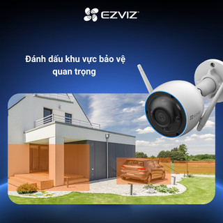 Camera WIFI EZVIZ H3 2K(3MP) & 3K(5MP), Ghi Hình Màu Ban Đêm, Đàm Thoại, Chống Nước 67
