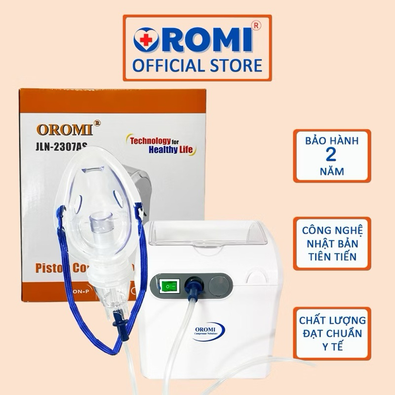 Máy xông khí dung OROMI JLN-2307AS - Xông mũi họng