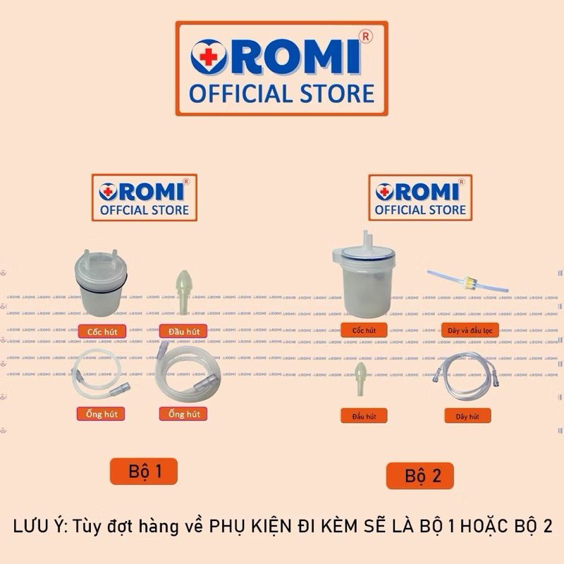 Máy xông khí dung và hút mũi Oromi C28M CNB69021