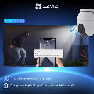 Camera WIFI Ngoài trời EZVIZ C8c 2MP/4MP - Bản nâng cấp của H8C Ghi hình màu ban đêm, Phát hiện người & xe, Đèn báo động