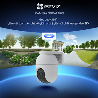 Camera WIFI Ngoài trời EZVIZ C8c 2MP/4MP - Bản nâng cấp của H8C Ghi hình màu ban đêm, Phát hiện người & xe, Đèn báo động
