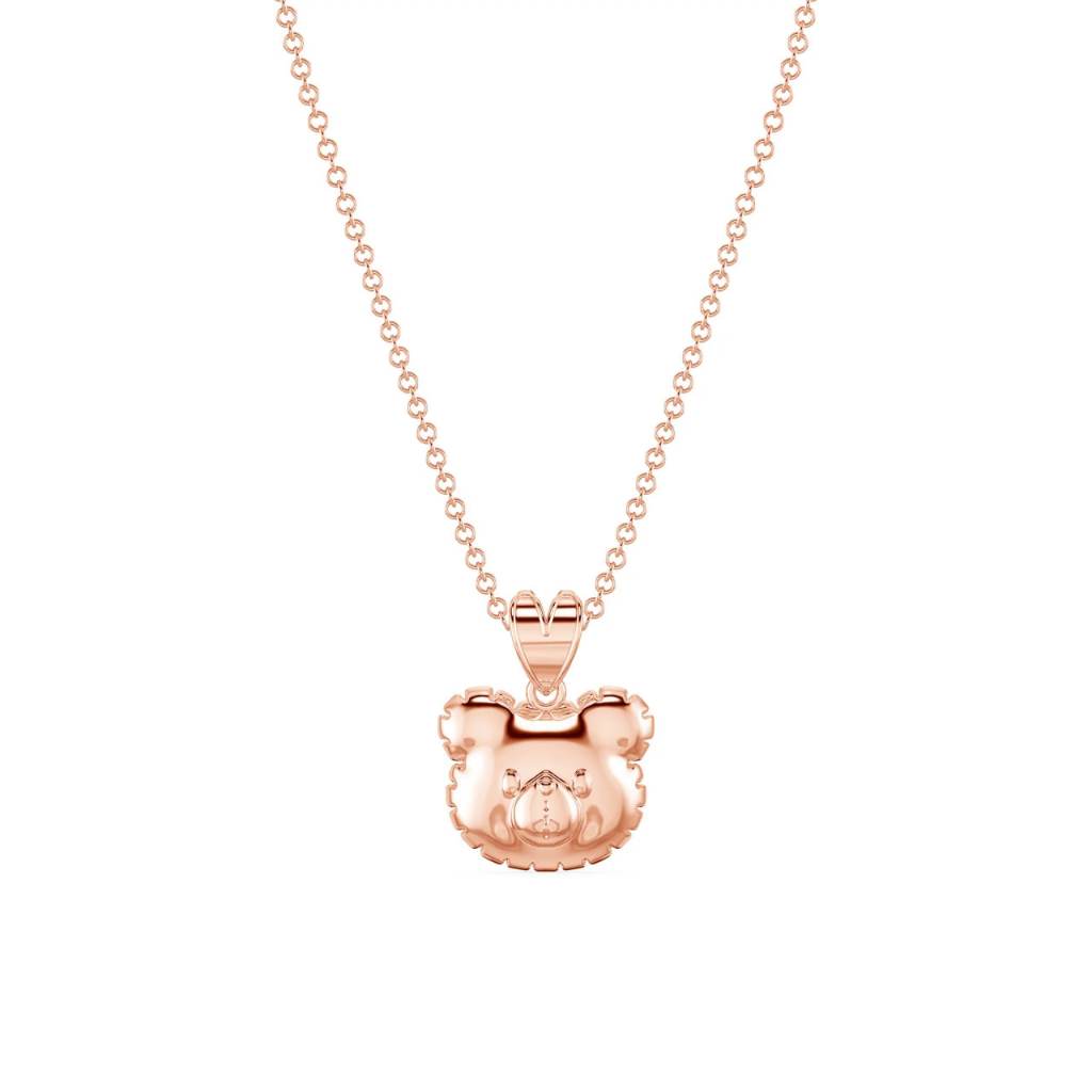 [CHAT TRƯỚC KHI ĐẶT] Mặt dây Tierra FMD5108 hình con gấu đáng yêu, vàng 14k/ 18k