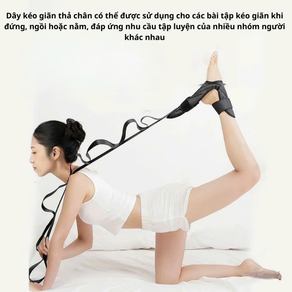 Dây Đai Kéo Giãn Cơ Chân Và Phục Hồi Chức Năng Cho Người Tai Biến