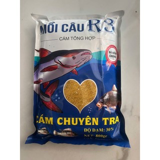 Mua 2 Tặng 1 - Mồi câu cá R1 R2 R3 chuyên câu cá tra cá nước ngọt (Hàng chính hãng)
