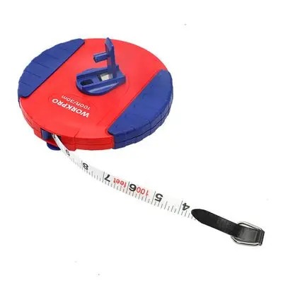 Thước cuộn 50m sợi thủy tinh WORKPRO WP263002 vỏ nhựa ABS siêu bền tua dây nhanh - Hàng chuẩn chính hãng