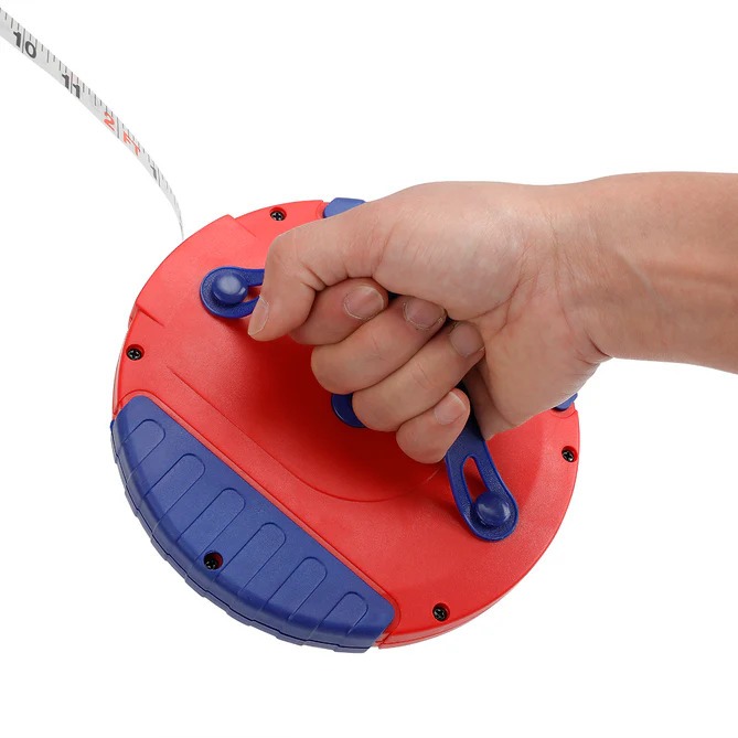 Thước cuộn 50m sợi thủy tinh WORKPRO WP263002 vỏ nhựa ABS siêu bền tua dây nhanh - Hàng chuẩn chính hãng