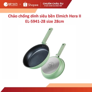 Chảo chống dính siêu bền Elmich Hera II EL-5941-28 size 28cm