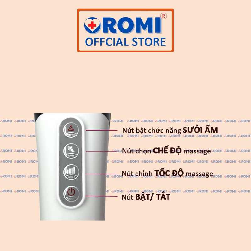 OROMI OMR-657 - Máy Massage Hồng Ngoại Cầm Tay