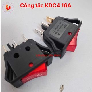 Công Tắc Bập Bênh 3 chân KCD 16A 250V kích thước 31 x 15 mm