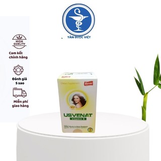 Viên uống Vitamin E - US VENAT. Dẹp da , chống lão hóa. 100 viên