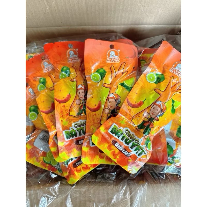 Chân Gà Chua Cay Bà Tuyết Có Xương- Chân Gà Bà Tuyết Có Xương Chua Cay |  Shopee Việt Nam