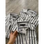 Áo sơmi oversize sọc nữ ZR*