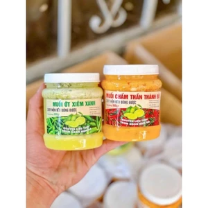 COMBO 2 HỘP MUỐI CHẤM HẢI SẢN THẦN THÁNH DÀNH CHO CÁC CHẤM CÁC MÓN NƯỚNG. CHẤM GÌ CŨNG NGON ( HỘP 500GR)