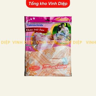 Combo 10 khăn trải bàn dùng 1 lần đi du lịch, picnic họa tiết hoa nhiều màu, khăn 1 lần ( 10 khăn)