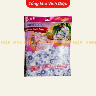 Combo 10 khăn trải bàn dùng 1 lần đi du lịch, picnic họa tiết hoa nhiều màu, khăn 1 lần ( 10 khăn)