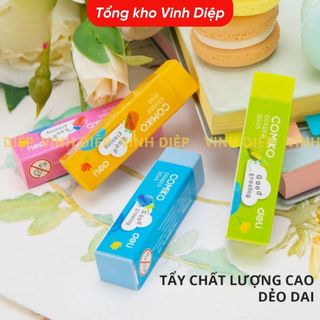 Một cục Gôm Tẩy Chì Deli - Nhiều Màu - Tẩy sạch, ít vụn, không mòn giấy H349