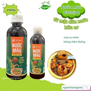 Nước màu VIETNIPA thượng hạng - 💯 từ mật dừa nước hữu cơ - Ngôi Nhà Organic