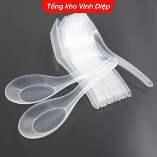 .Thìa nhựa 1 lần, muỗng nhựa, thìa 1 lần , thìa ăn xôi, thìa cơm , thìa dùng 1 lần