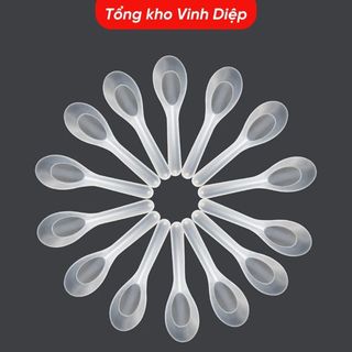 .Thìa nhựa 1 lần, muỗng nhựa, thìa 1 lần , thìa ăn xôi, thìa cơm , thìa dùng 1 lần