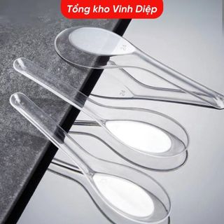 .Thìa nhựa 1 lần, muỗng nhựa, thìa 1 lần , thìa ăn xôi, thìa cơm , thìa dùng 1 lần