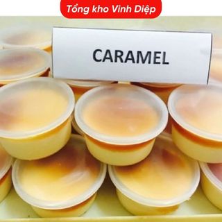 Cốc Nhựa Làm Bánh Flan Combo 50 Hộp Đựng - Caramen Thạch Rau Câu Sữa Chua