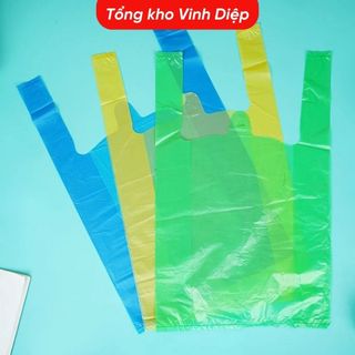 Túi Nilon Đủ Màu Kích Thước 0.7-20kg - Có Quai Xách, Phù Hợp Đóng Gói, Hàng Dai Đẹp, Giá Rẻ