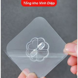 Móc dán tường phòng tắm, nhà bếp chịu lực tốt, trong suốt