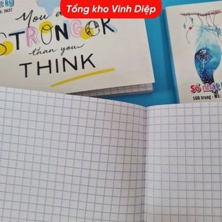 .Sổ cắt 160 trang bỏ túi, sổ tay Hải Tiến kẻ ô vuông