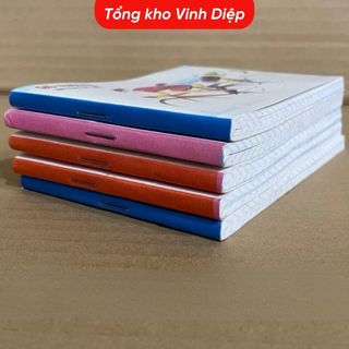 .Sổ cắt 160 trang bỏ túi, sổ tay Hải Tiến kẻ ô vuông