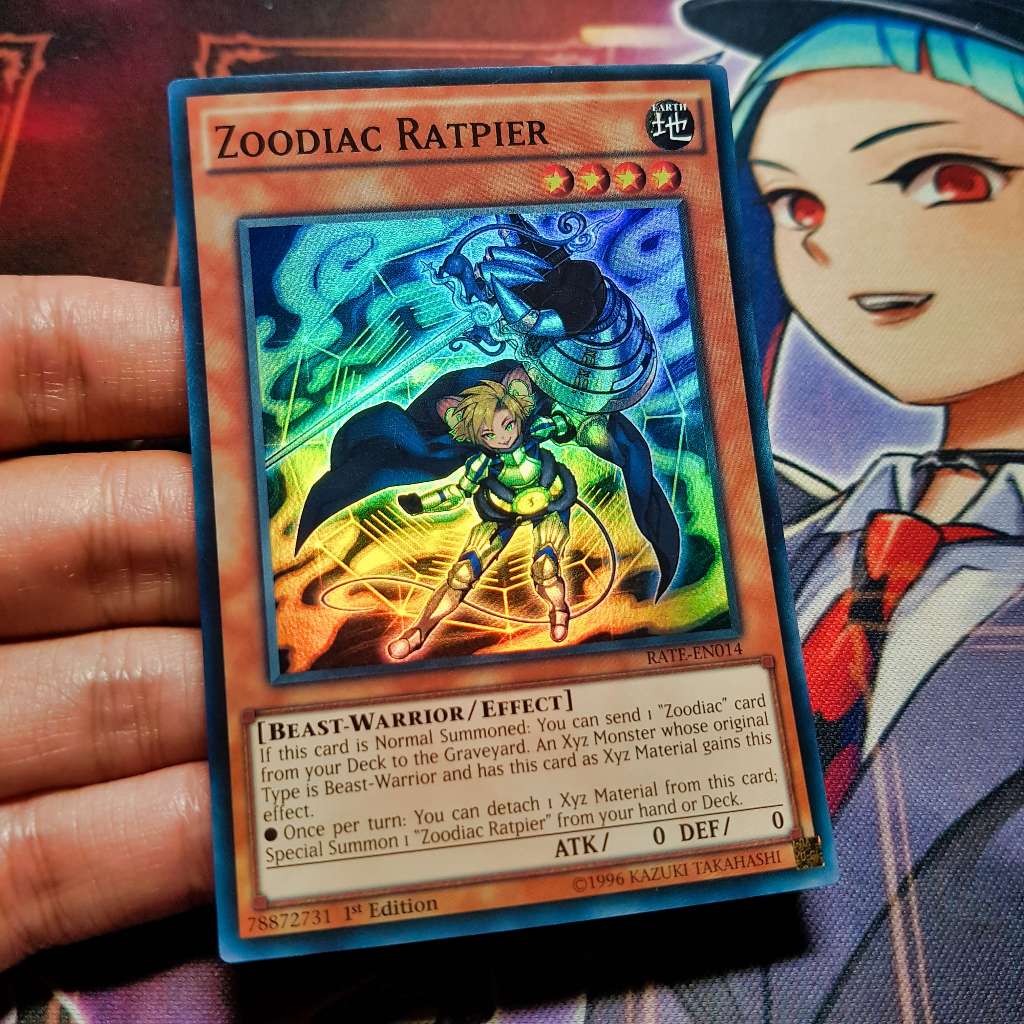 yugioh zoodiac cards Thoroughblade [RATE-EN017] Ultra Rare (If you used an Xyz Monster Zoodiac Boarbow | Card Details