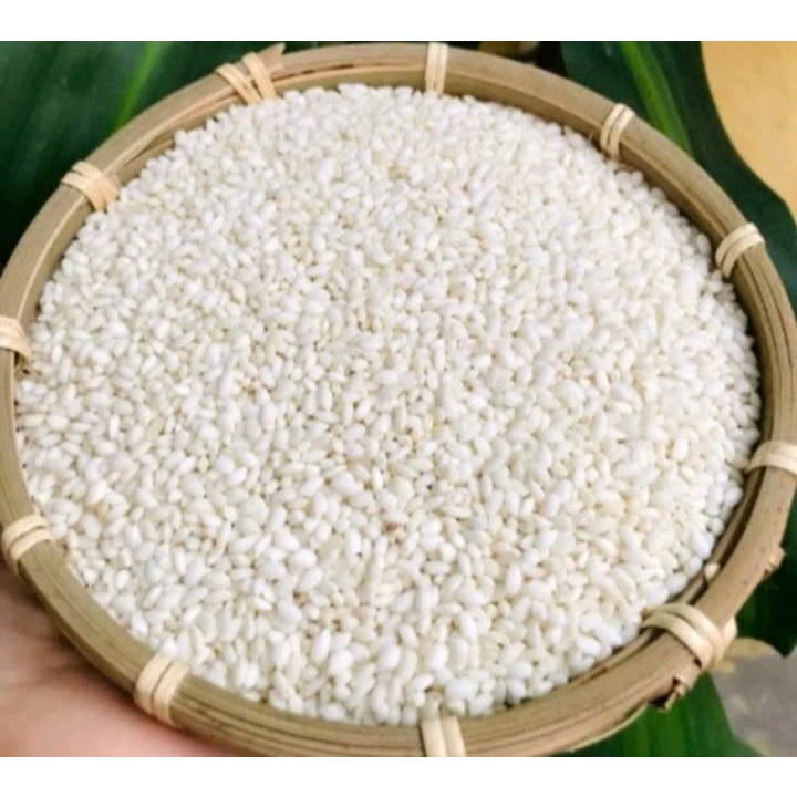2kg Nếp Cái Hoa Vàng loại 1 - hạt tròn mẩy, nấu dẻo thơm - nấu xôi chè, làm cốm, làm rượu