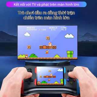 Máy Chơi Game Cầm Tay M8 - Màn Hình HD - Kết Nối Với Màn Hình Ngoài - Hỗ Trợ Tay Cầm - 500 Trò Chơi