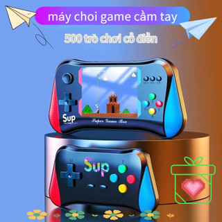Máy Chơi Game Cầm Tay M8 - Màn Hình HD - Kết Nối Với Màn Hình Ngoài - Hỗ Trợ Tay Cầm - 500 Trò Chơi