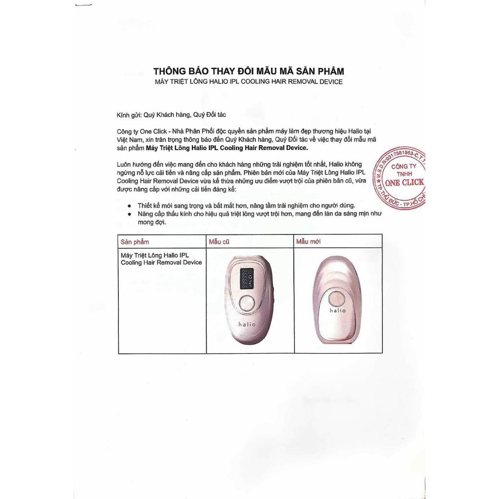 Ảnh Máy Triệt Lông Băng Lạnh Trẻ Hóa Da Halio IPL Cooling Hair Removal Device 3