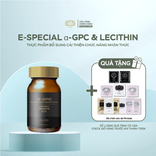 Thực Phẩm Bổ Sung E-SPECIAL α-GPC & LECITHIN Hỗ Trợ Cải Thiện Chức Năng Nhận Thức 180 Viên