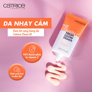 Kem Lót Kiềm Dầu Dưỡng Ẩm CATRICE Primer kiềm dầu, giữ lớp nền và làm đều màu da - Bebeau