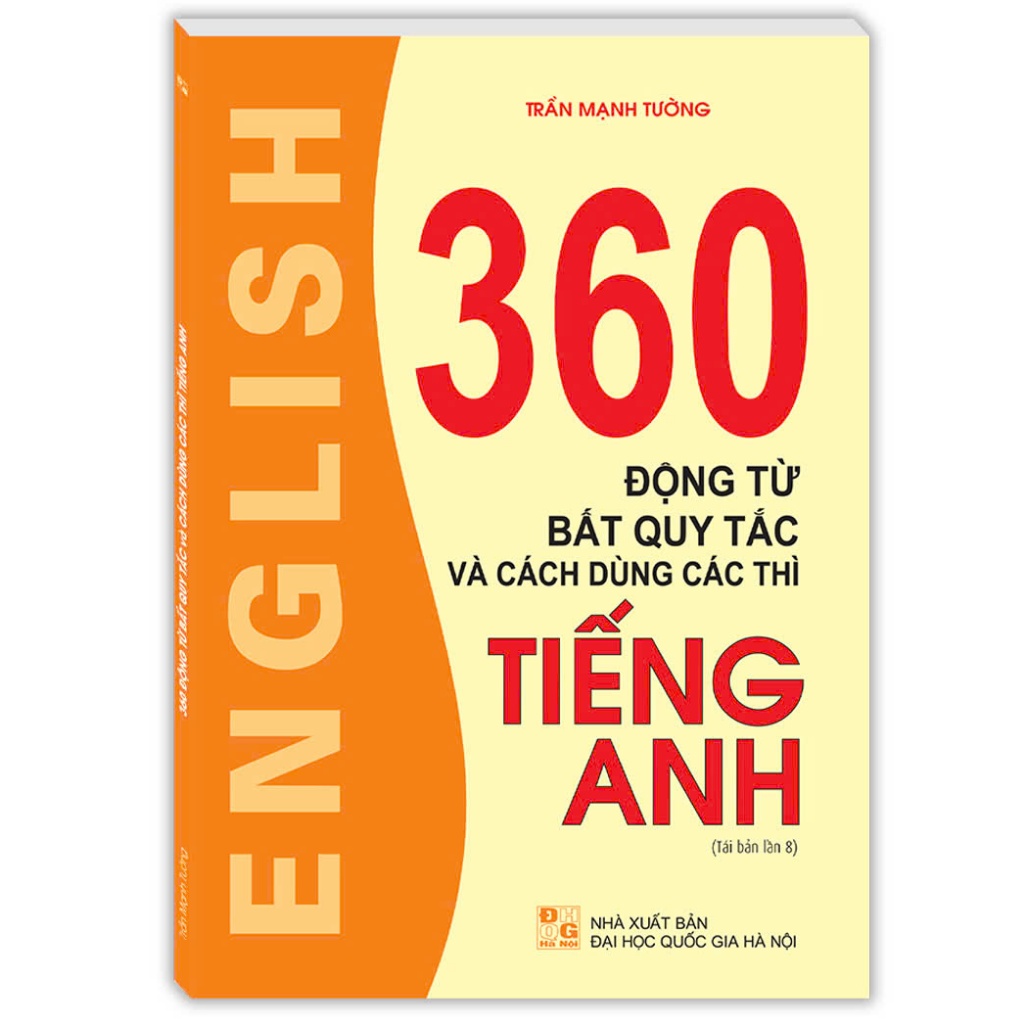 Ảnh Sách - 360 động từ bất quy tắc và cách dùng các thì tiếng anh (không màu) 2