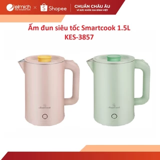 [Mã ELBSJBP03 giảm 12% đơn 500K] Ấm đun siêu tốc Smartcook 1.5L KES-3857( Nhiều màu )