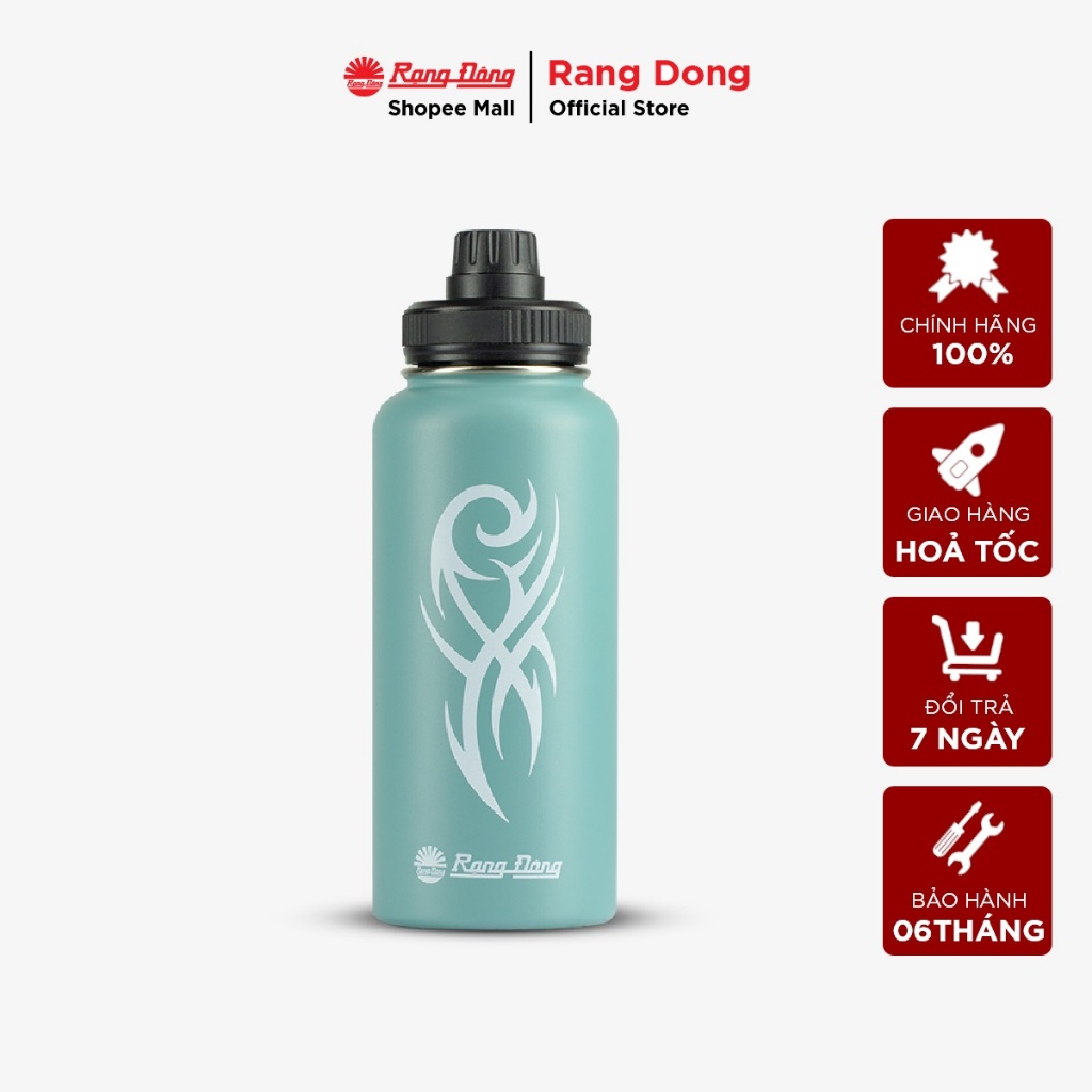 Ảnh Bình giữ nhiệt Inox 2 lớp dung tích 950ml Rạng Đông - Model: RD-BGN095ST1 1