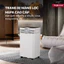 Máy hút ẩm 60L/ngày dùng máy nén cho phòng 100m2 Nhập Khẩu Fujihome DH60W-HEPA kèm lọc không khí Hepa diệt khuẩn UV