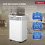 Máy hút ẩm 60L/ngày dùng máy nén cho phòng 100m2 Nhập Khẩu Fujihome DH60W-HEPA kèm lọc không khí Hepa diệt khuẩn UV