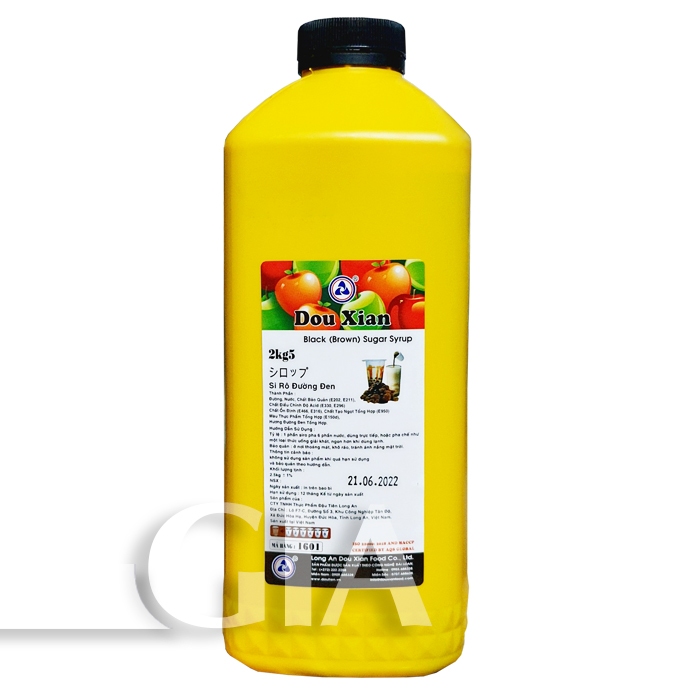 Siro Douxian hoàng kim chai 2.5kg