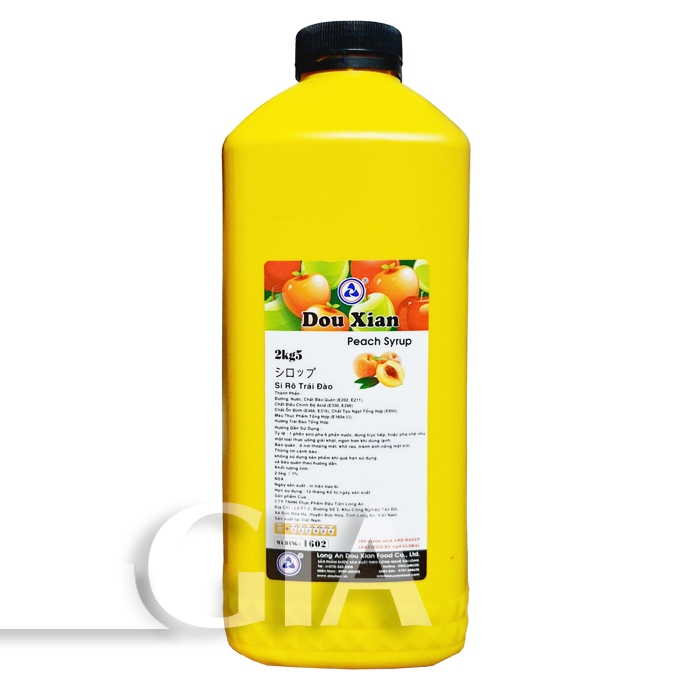 Siro Douxian hoàng kim chai 2.5kg