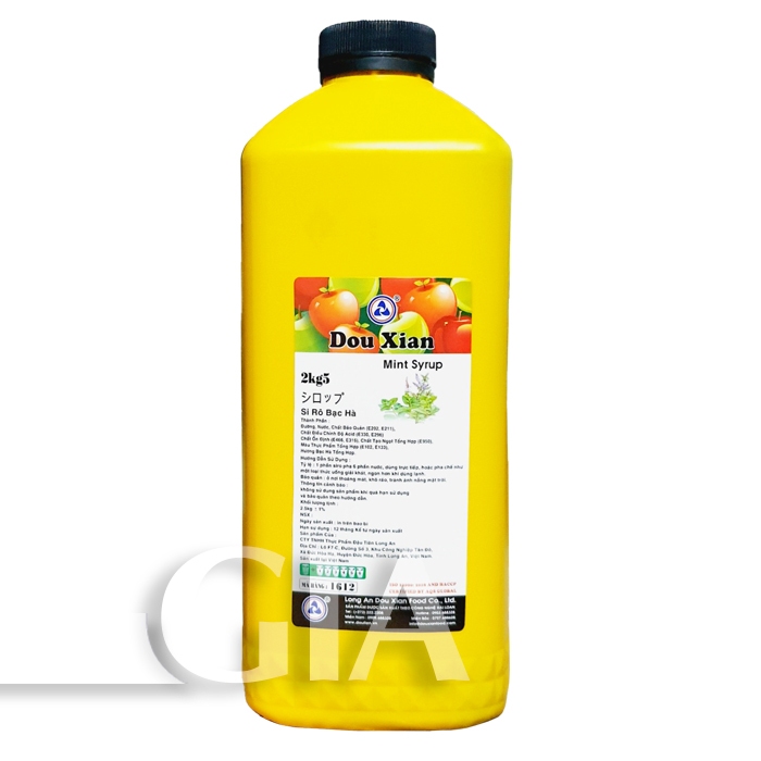 Siro Douxian hoàng kim chai 2.5kg