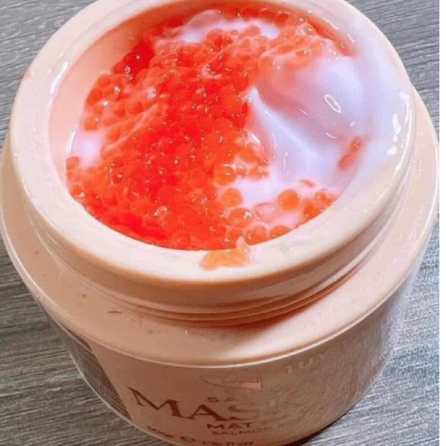 Mặt nạ trứng cá hồi giúp da sáng mịn căng bóng dưỡng cấp ẩm làn da  cứu tinh của sự lão hoá Skincare Collagen Tùy Tâm