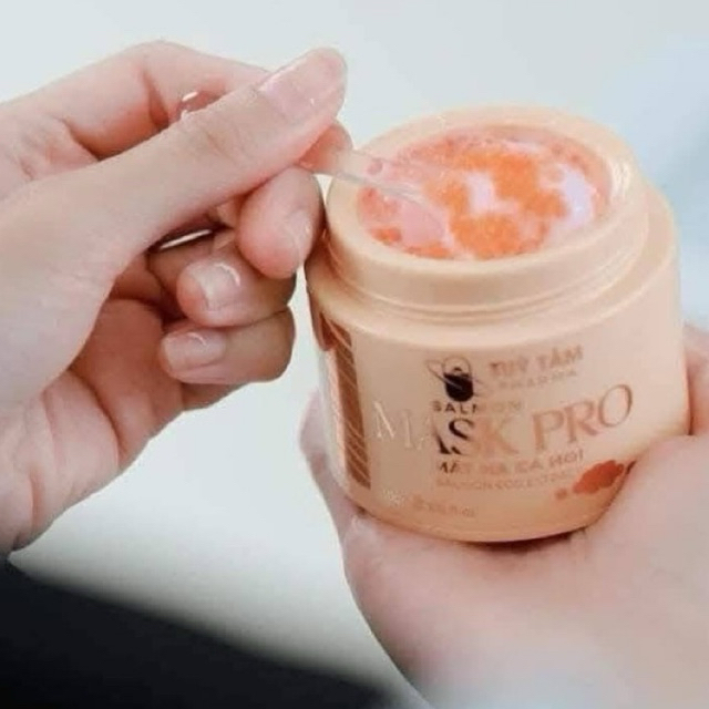 Mặt nạ trứng cá hồi giúp da sáng mịn căng bóng dưỡng cấp ẩm làn da  cứu tinh của sự lão hoá Skincare Collagen Tùy Tâm