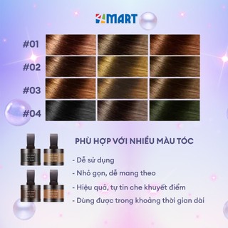 Phấn phủ hói, phấn che khuyết điểm tóc Maycheer Pang Pang Hair Shadow chấm hói che chân tóc