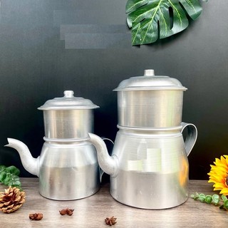 Phin cafe nhôm dạng siêu  cỡ lớn có ấm(ảnh thật)