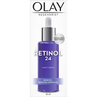 Tinh chất trẻ hóa da ban đêm Olay Regenerist Retinol 24 Night Serum (30ml)