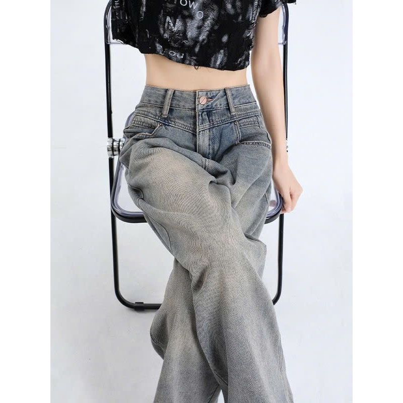 Quần Jeans nữ ống xuông trơn tôn dáng, cá tính, trẻ trung, Quần Jeans phong cách Hàn Quốc Z1174